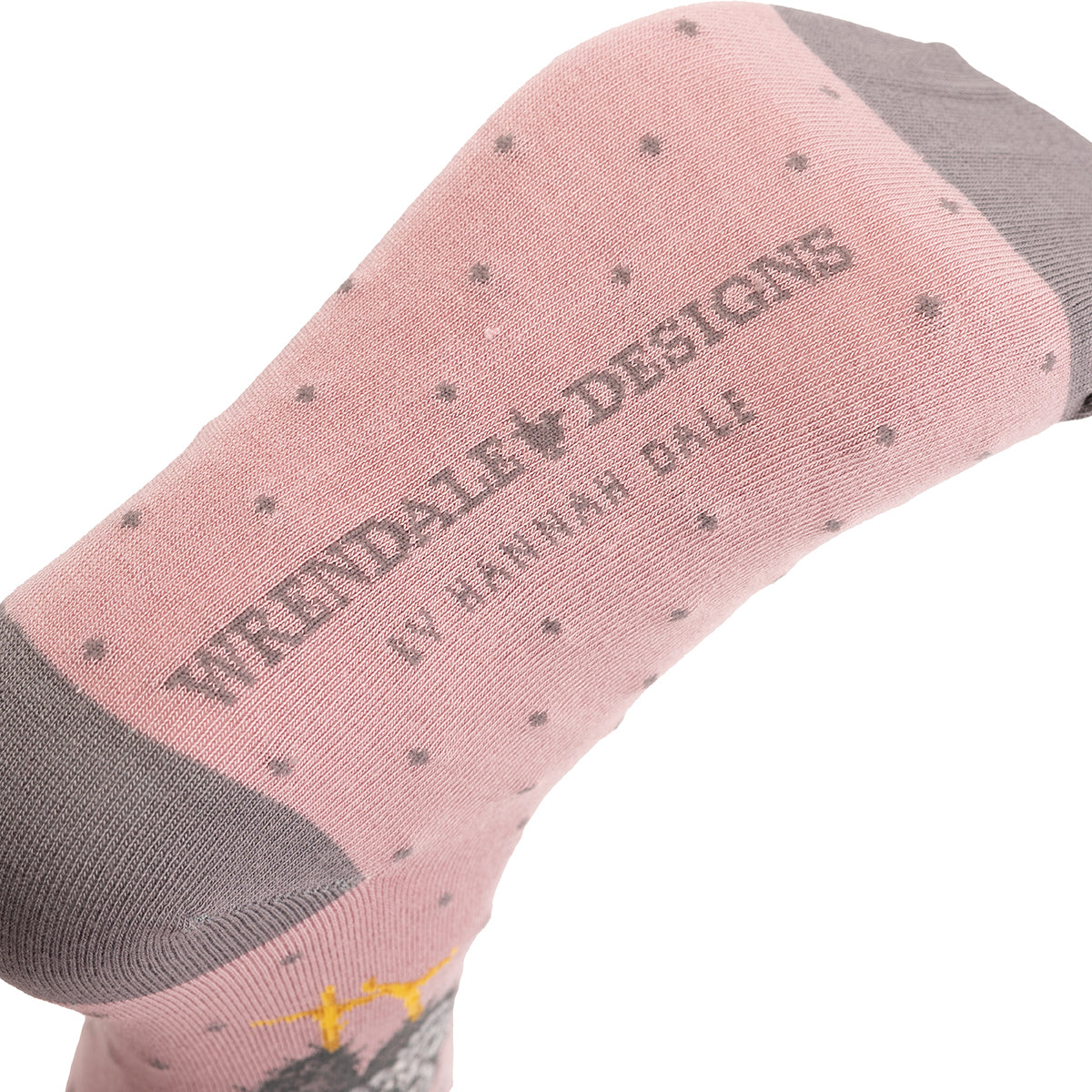 Wrendale Designs Frauensocken Huhn "Curious Hen" Gr. 37-42