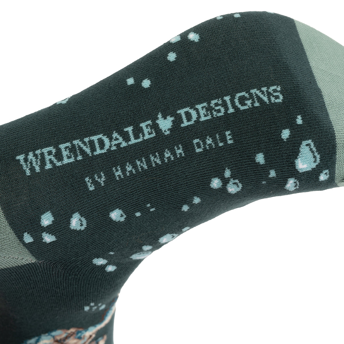Wrendale Designs Frauensocken Schildkröte "Swimming School" Gr. 37-42
