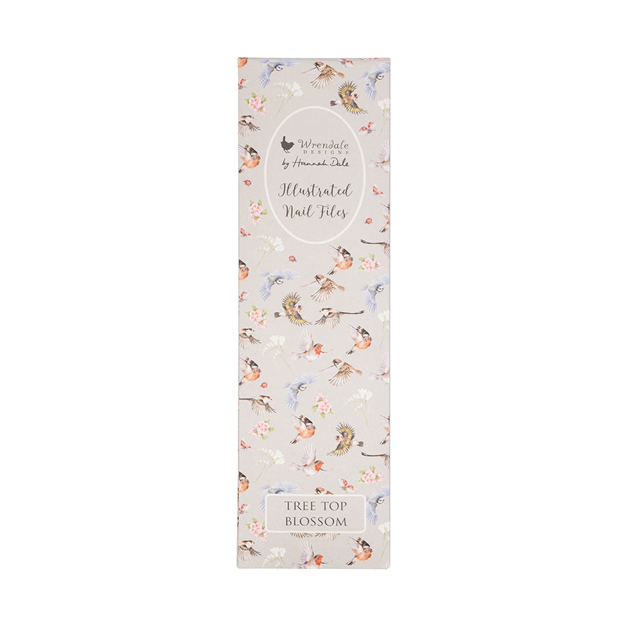 Wrendale Designs Nagelfeilen-Set Vögel "Tree Tops Nail File Set" 190x50x5mm