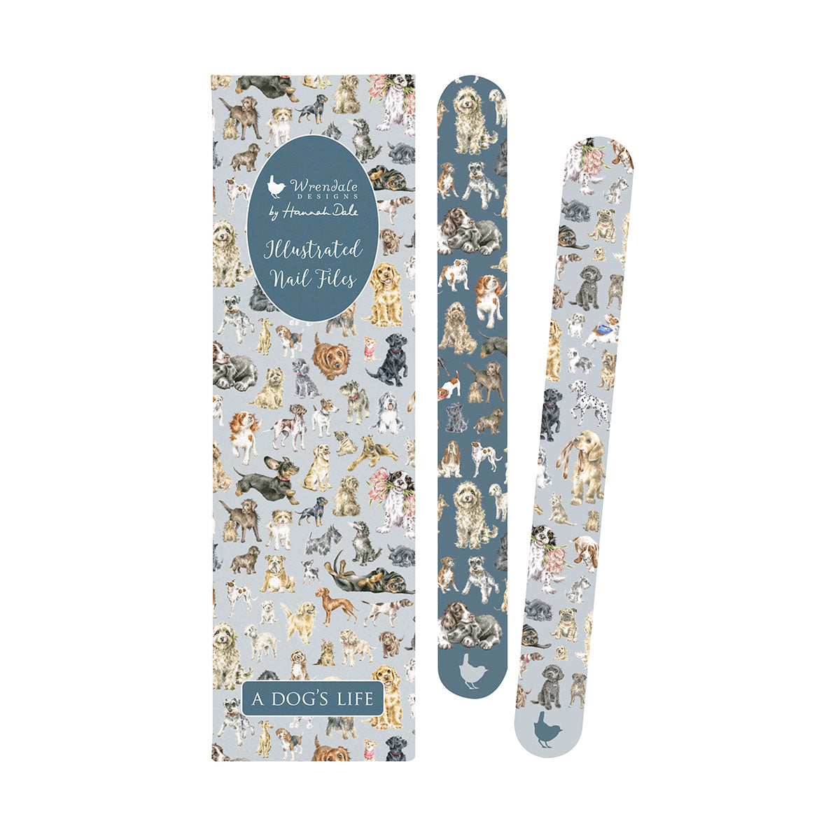 Wrendale Designs Nagelfeilen-Set Hundeleben "A Dogs Life Nail File Set" 190x50x5mm