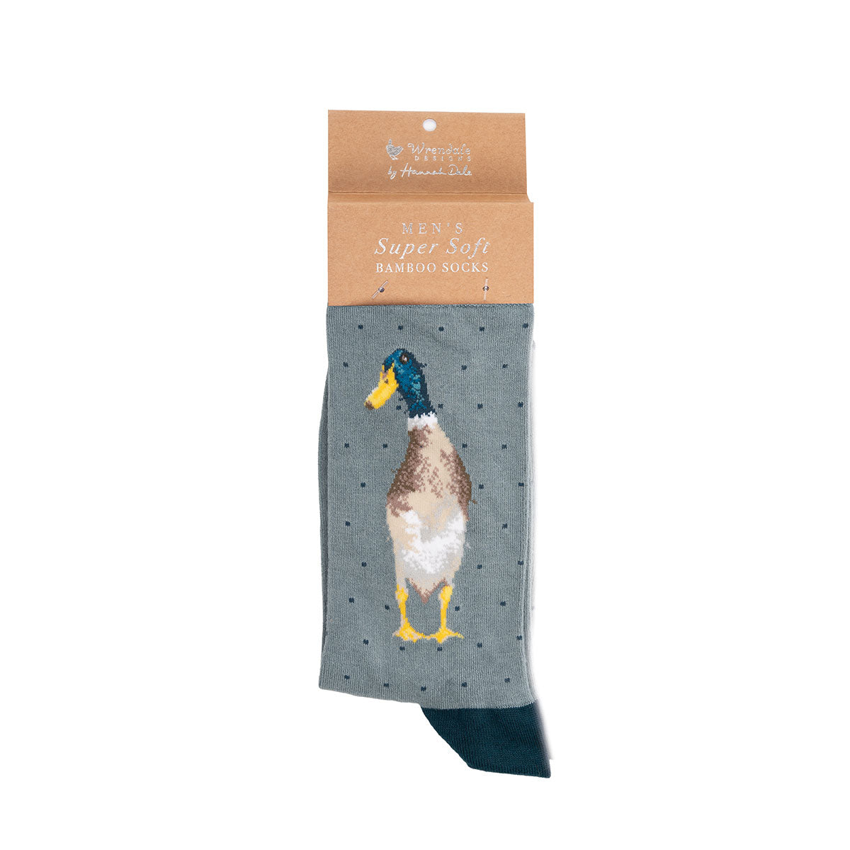 Wrendale Designs Männersocken Ente "Guard Dock" Gr. 40-46