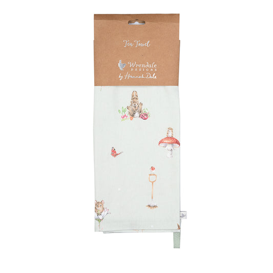 Wrendale Designs Geschirrtuch Gartenfreunde "Garden Friends" 690x500mm