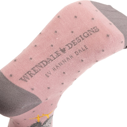 Wrendale Designs Frauensocken Huhn "Curious Hen" Gr. 37-42
