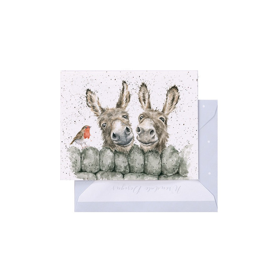 Wrendale Designs Mini-Karte Esel "Hee Haw"