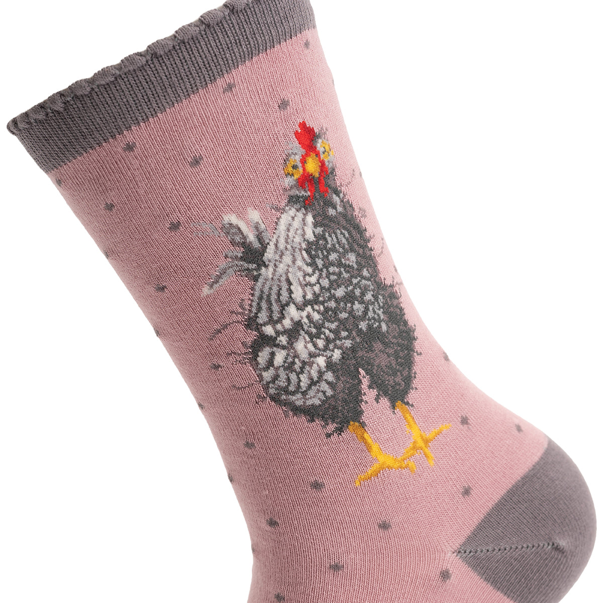 Wrendale Designs Frauensocken Huhn "Curious Hen" Gr. 37-42