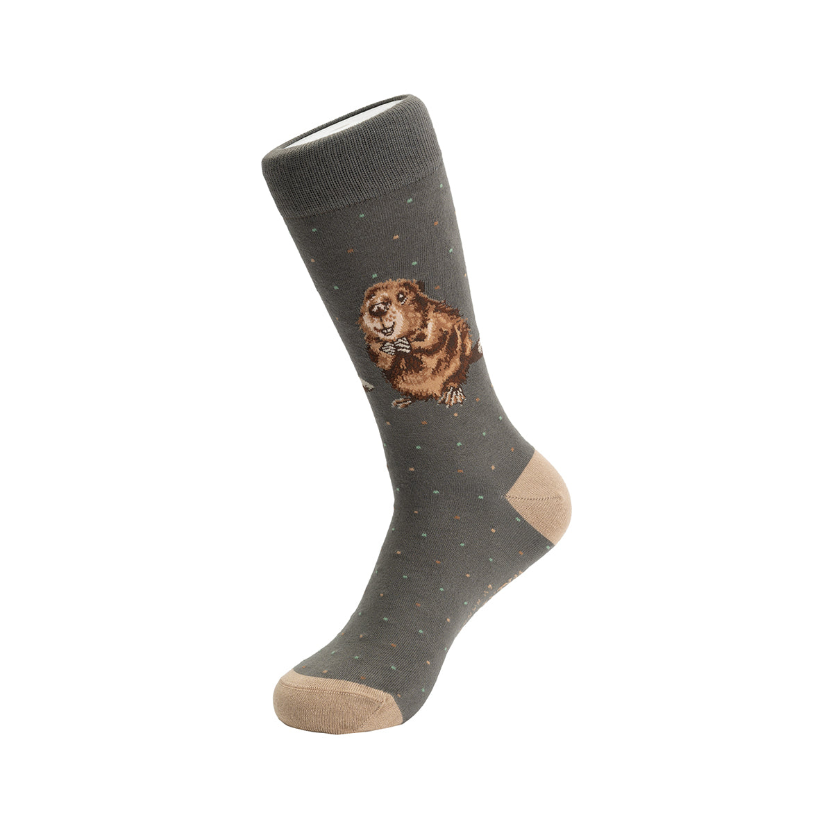 Wrendale Designs Männersocken Biber "The Arborist" Gr. 40-46