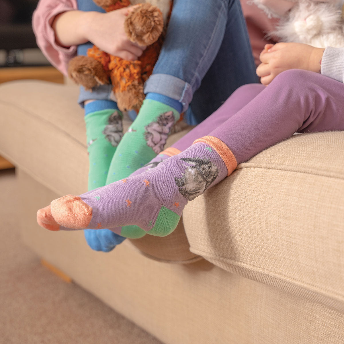 Wrendale Designs Kindersocken Hase "Rosie" Gr. 27-31