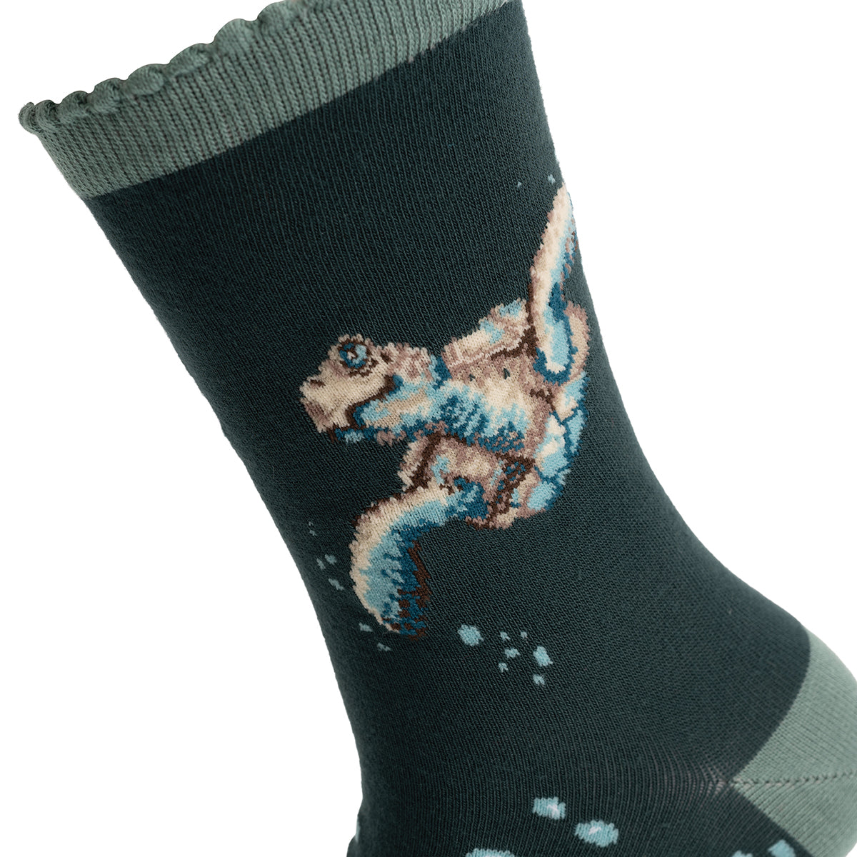 Wrendale Designs Frauensocken Schildkröte "Swimming School" Gr. 37-42