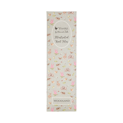 Wrendale Designs Nagelfeilen-Set Wildtiere "Woodland" 190x50x5mm