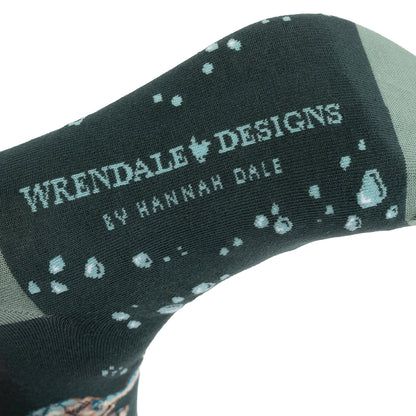 Wrendale Designs Frauensocken Schildkröte "Swimming School" Gr. 37-42