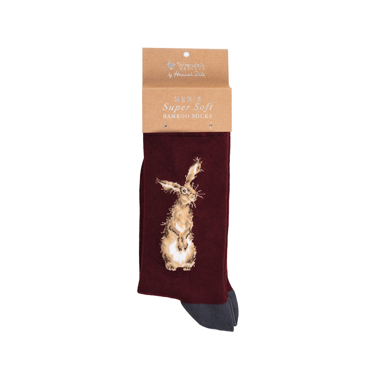 Wrendale Designs Männersocken Hase "The Hare" Gr. 40-46