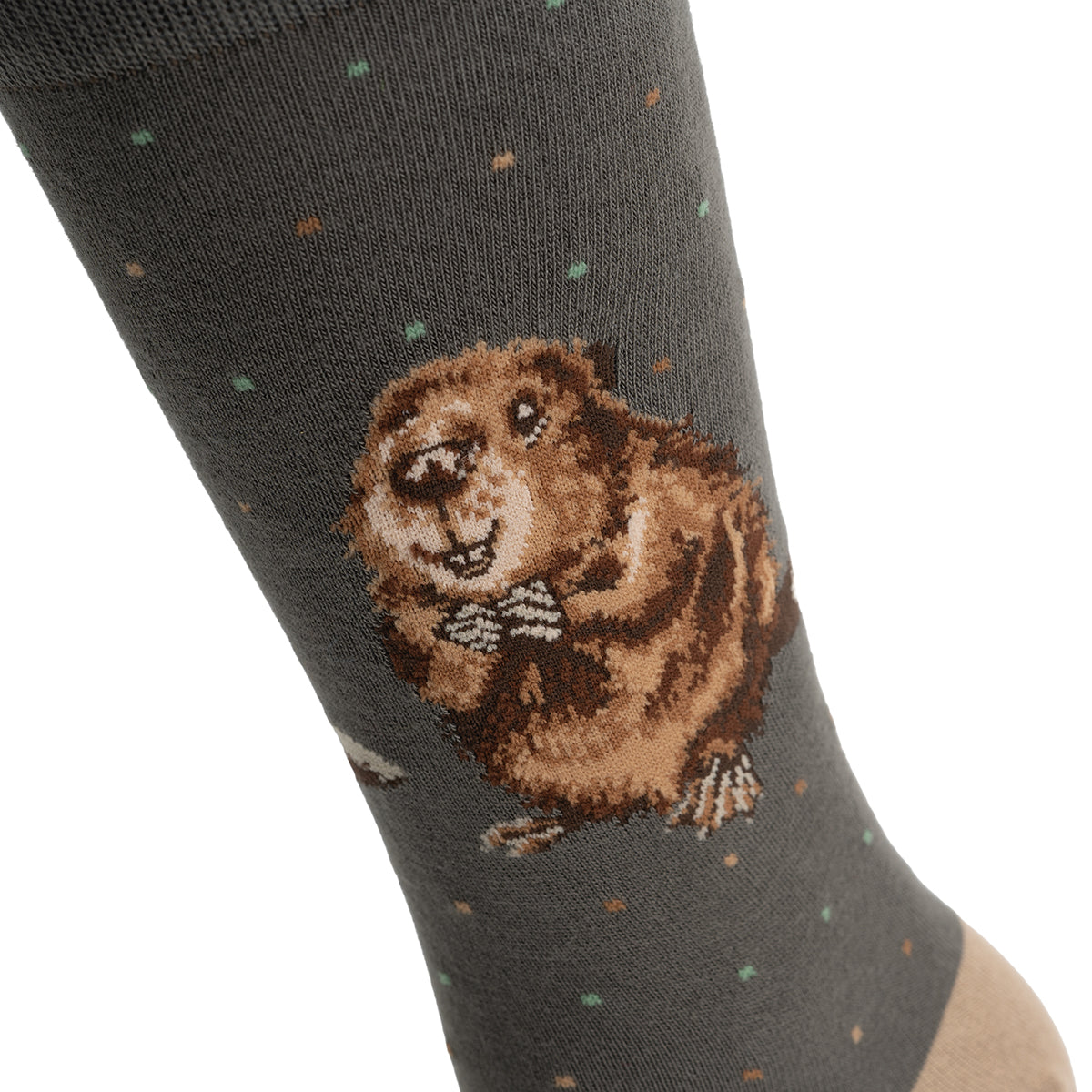 Wrendale Designs Männersocken Biber "The Arborist" Gr. 40-46