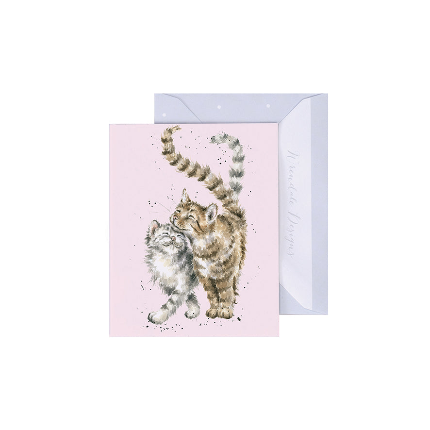 Wrendale Designs Mini-Karte Katzen "Feline Good"