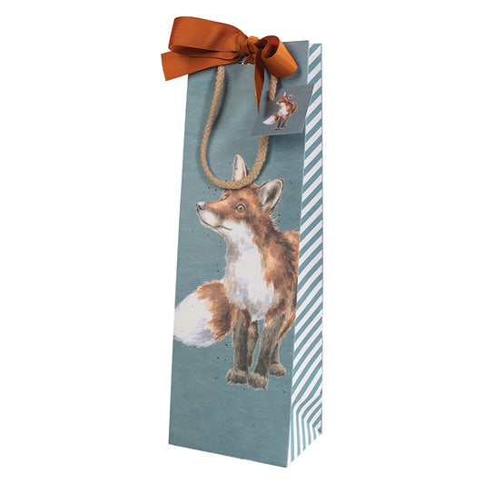 Wrendale Designs Flaschengeschenktasche Fuchs