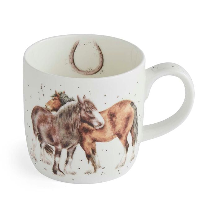 Wrendale Designs Tasse Pferd "Side by Side" 310ml