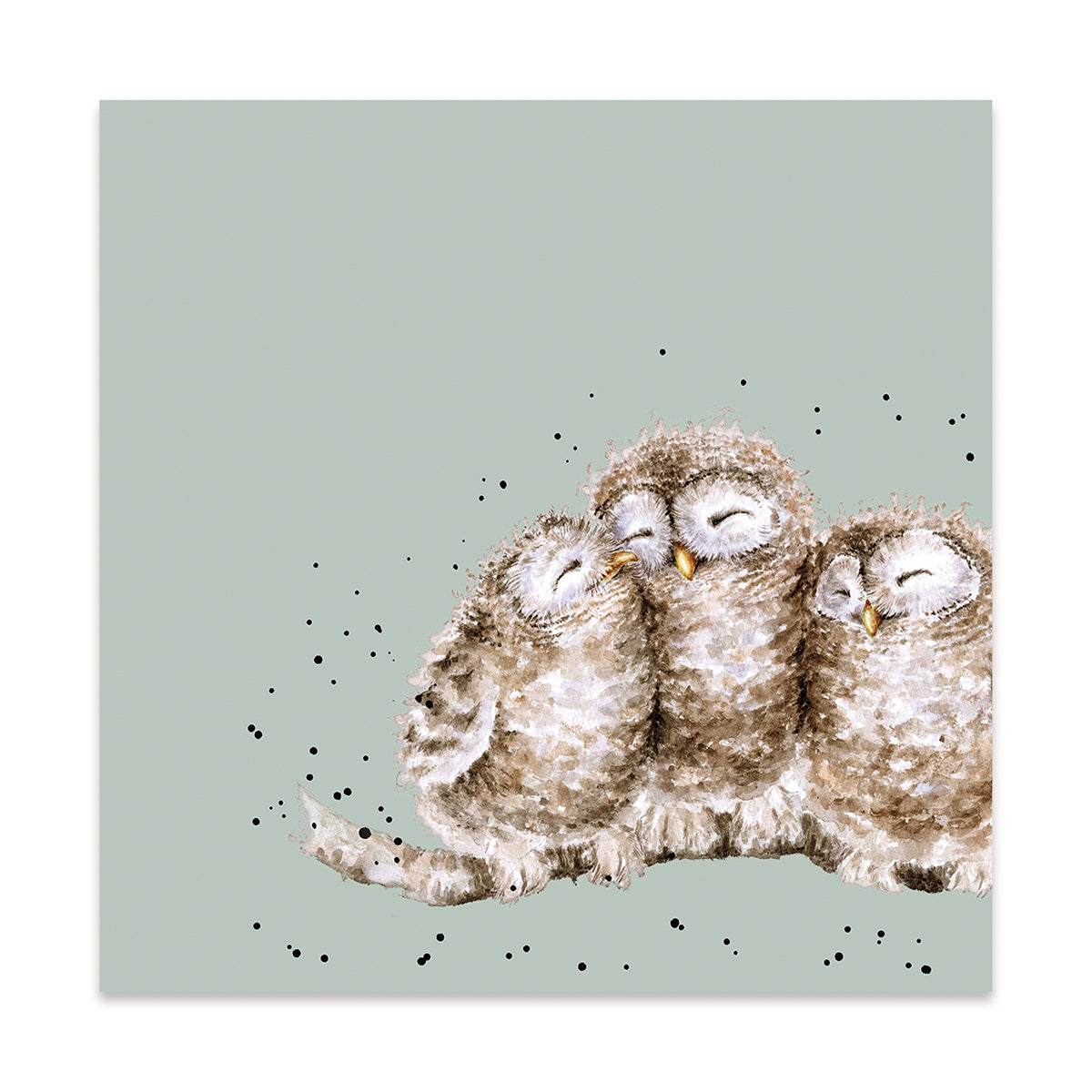 Wrendale Designs Servietten Eulen "Owl together" 33x33cm