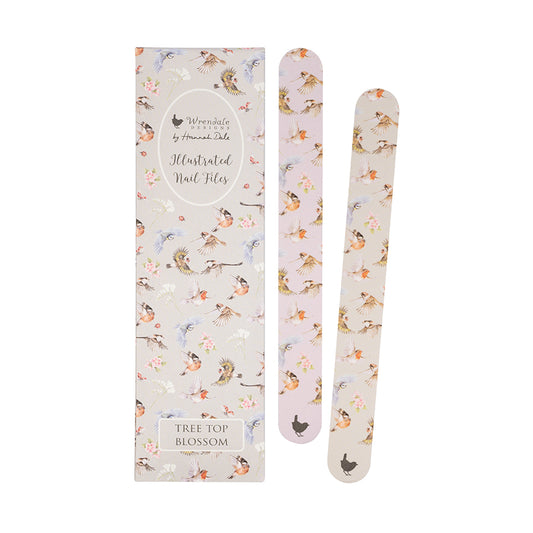 Wrendale Designs Nagelfeilen-Set Vögel "Tree Tops Nail File Set" 190x50x5mm