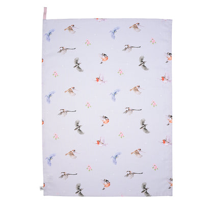 Wrendale Designs Geschirrtuch Vögel "Feathered Friends" 690x500mm