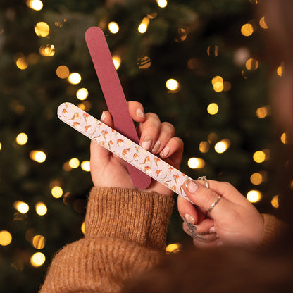 Wrendale Designs Weihnachten Nagelfeilen-Set "Seasons Tweetings"  190x50x5mm