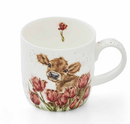 Wrendale Designs Tasse Kälbchen "Bessie" 310ml