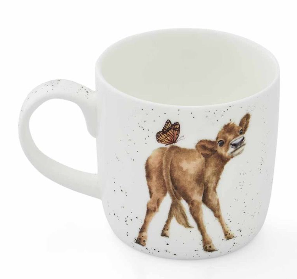 Wrendale Designs Tasse Kälbchen "Bessie" 310ml